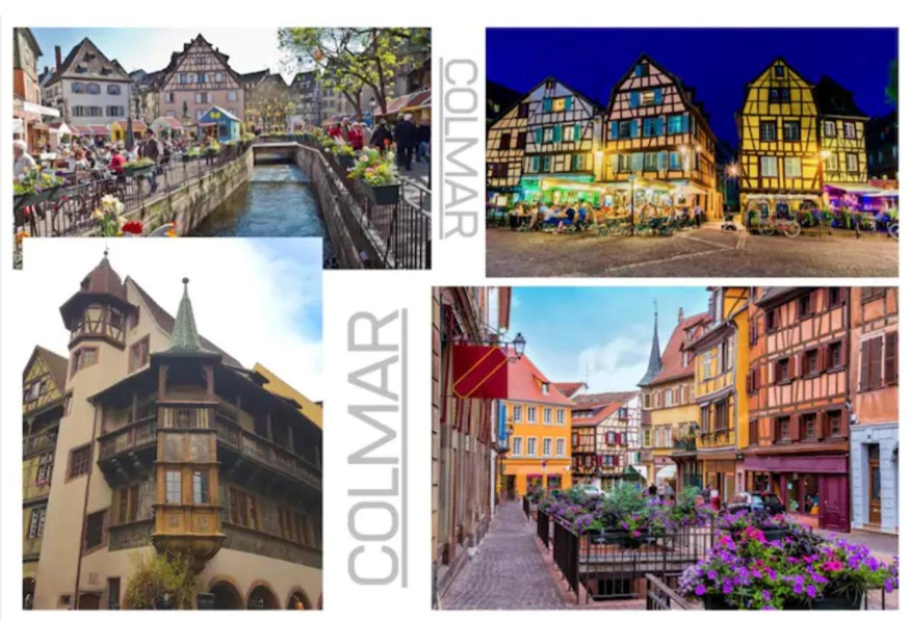 Peyerimhoff Colmar - 3 Chambres - 8 Pers - Clim Ngoại thất bức ảnh